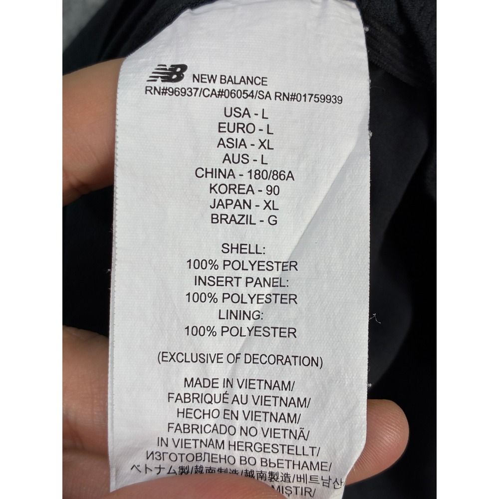 New Balance Athletic Running Shorts Mens L Gray Gym Workout Training Track Sport - Picture 12 of 15